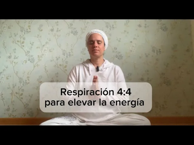 Lee más sobre el artículo Respiración 4:4 para elevar la energía