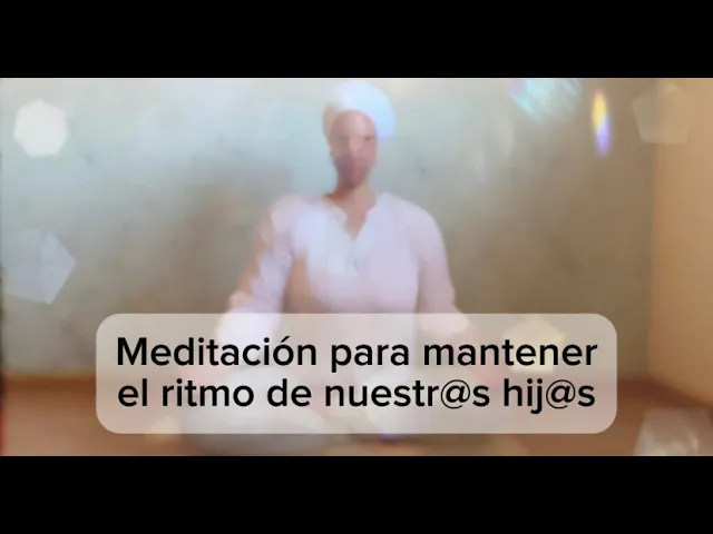 Lee más sobre el artículo Meditación para mantener el ritmo de nuestr@s hij@s